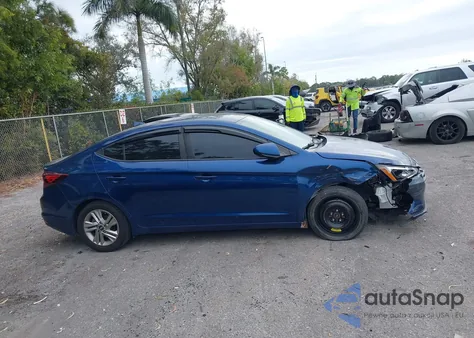 2020 Hyundai Elantra Sel из США, поврежденный, VIN 5NPD84LF3LH498638